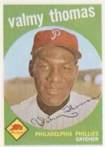 1959 Topps Baseball Cards      235A    Valmy Thomas GB